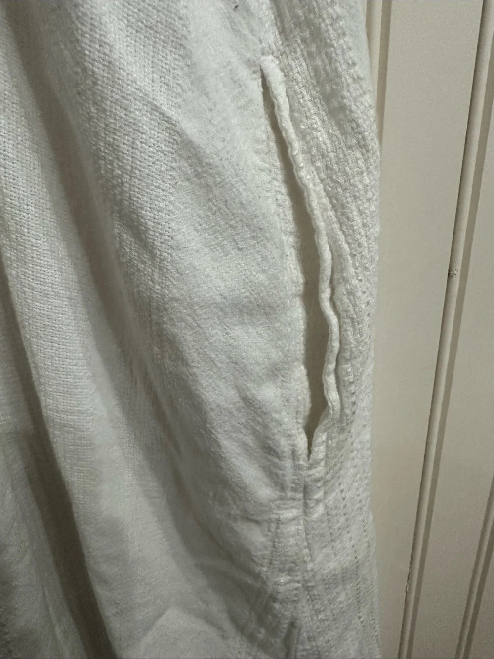 Universal Thread White Button-Down Midi Sundress